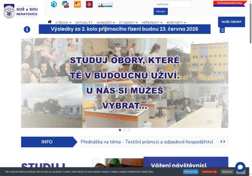 Zobrazit webové stránky Střední odborná škola a Střední odborné učiliště