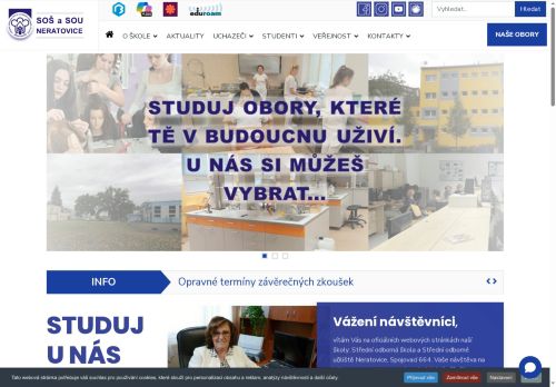 Střední odborná škola a Střední odborné učiliště, Neratovice, Školní 664 nabízí práci na pozici Učitel/ka odborných technických předmětů v obci Libiš