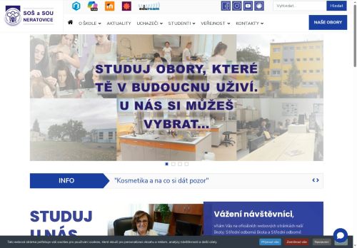 Zobrazit webové stránky Střední odborná škola a Střední odborné učiliště