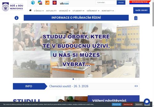 Zobrazit webové stránky Střední odborná škola a Střední odborné učiliště