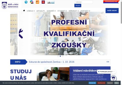 Zobrazit webové stránky Střední odborná škola a Střední odborné učiliště