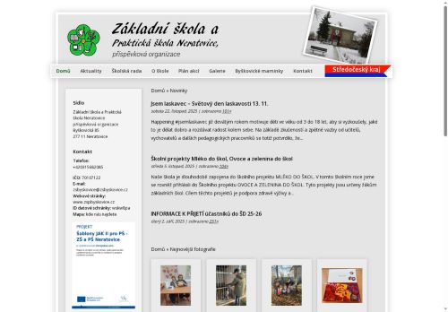 Zobrazit webové stránky Základní škola a Praktická škola