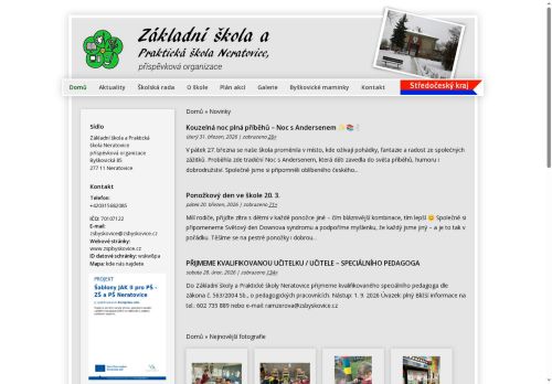 Zobrazit webové stránky Základní škola a Praktická škola