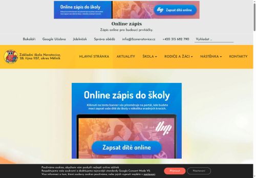 Zobrazit webové stránky ZŠ 28. října