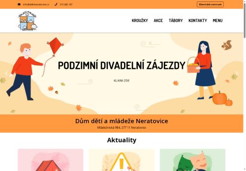 Zobrazit webové stránky Dům dětí a mládeže