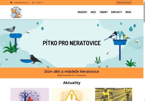 Zobrazit webové stránky Dům dětí a mládeže