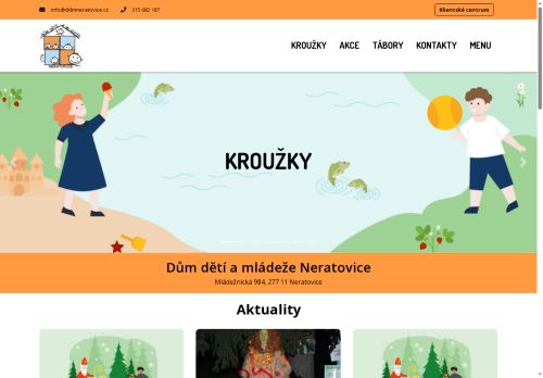 Zobrazit webové stránky Dům dětí a mládeže