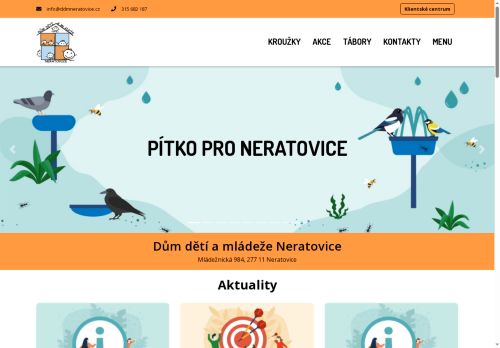 Zobrazit webové stránky Dům dětí a mládeže