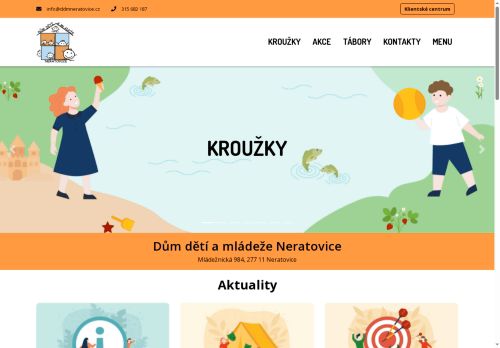 Zobrazit webové stránky Dům dětí a mládeže