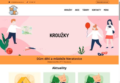 Zobrazit webové stránky Dům dětí a mládeže