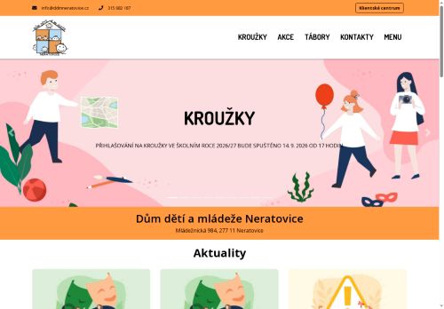 Zobrazit webové stránky Dům dětí a mládeže