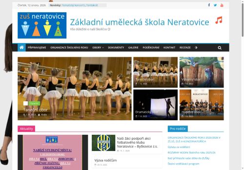 Zobrazit webové stránky Základní umělecká škola