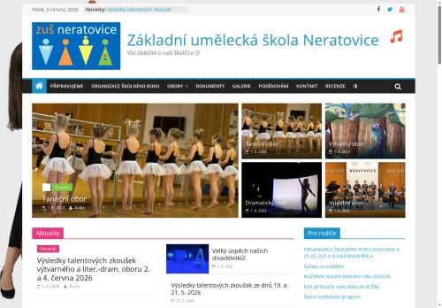 Zobrazit webové stránky Základní umělecká škola