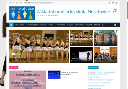 Zobrazit webové stránky Základní umělecká škola
