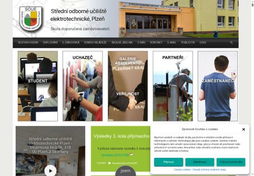 Střední odborné učiliště elektrotechnické, Plzeň, Vejprnická 56 nabízí práci na pozici Pracovník/ce úklidu v kulturním sále - DPP, DPČ v obci Plzeň
