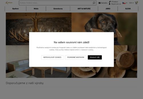 ARTURE Art & Nature s.r.o. nabízí práci na pozici Hlavní účetní v obci Domažlice