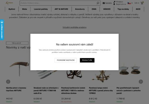 ARTURE Art & Nature s.r.o. nabízí práci na pozici HLAVNÍ ÚČETNÍ v obci Domažlice