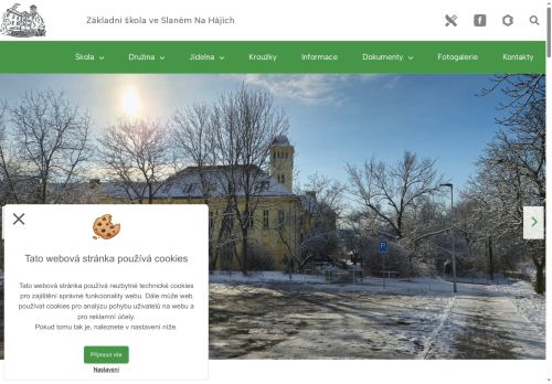 Webové stránky Základní škola Slaný, Politických vězňů 777, okres Kladno, Slaný