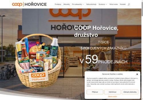 COOP Hořovice, družstvo nabízí práci na pozici VEDOUCÍ PRODEJNY v obci Hořovice