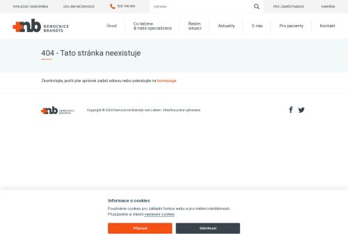Zobrazit webové stránky Chirurgické oddělení Nemocnice Brandýs nad Labem