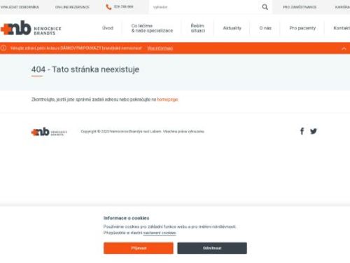 Ortopedie Nemocnice Brandýs nad Labem