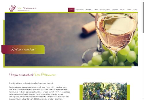 Zobrazit webové stránky Rodinné vinařství Eliška Čeperová