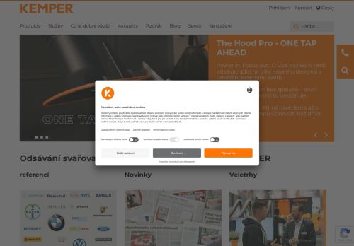 Kemper spol. s r.o. nabízí práci na pozici Servisní technik/čka v obci Poříčí nad Sázavou