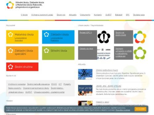 Střední škola, Základní škola a Mateřská škola Rakovník