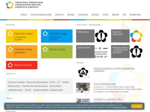 Střední škola, Základní škola a Mateřská škola Rakovník