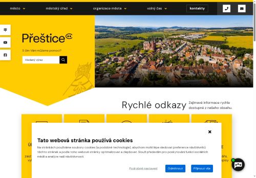 Město Přeštice nabízí práci na pozici strážník/strážnice Městské policie v obci Přeštice
