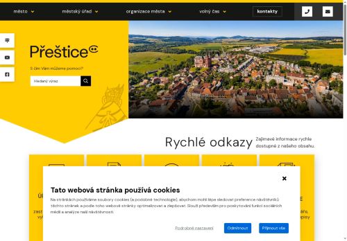 Město Přeštice nabízí práci na pozici strážník/strážnice Městské policie v obci Přeštice