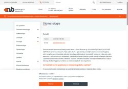 Zobrazit webové stránky Stomatologie Nemocnice Brandýs nad Labem