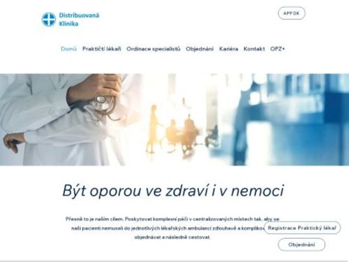 Praktický lékař pro dospělé - Distribuovaná klinika s.r.o.