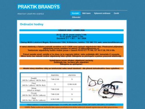 Praktický lékař pro dospělé - MUDr. Miroslava Lafková