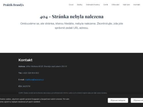 Praktický lékař pro dospělé - MUDr. Miroslava Lafková