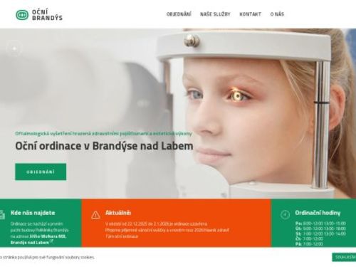 Oční lékař- MUDr. Kateřina Boudová