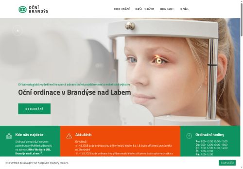 Zobrazit webové stránky Oční lékař- MUDr. Kateřina Boudová