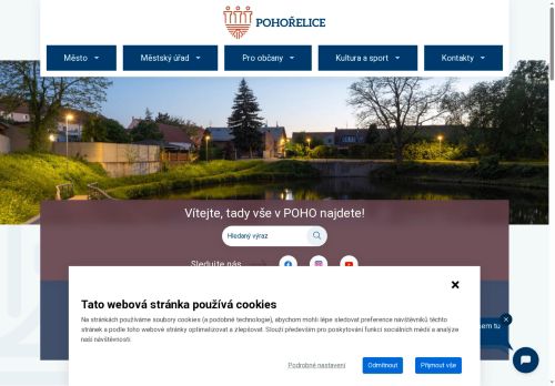 Zobrazit webové stránky Městský úřad Pohořelice