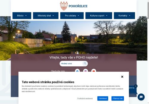 Zobrazit webové stránky Informační centrum Pohořelice