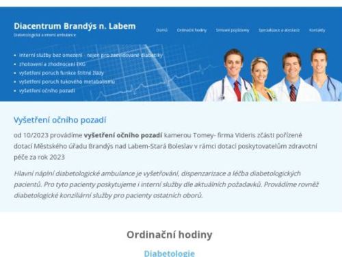 Diabetologická a interní ambulance - Diacentrum Brandýs n.L. - MUDr. Šárka Kopecká