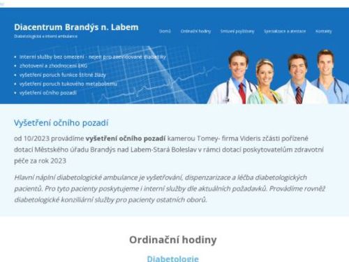 Diabetologická a interní ambulance - Diacentrum Brandýs n.L. - MUDr. Šárka Kopecká