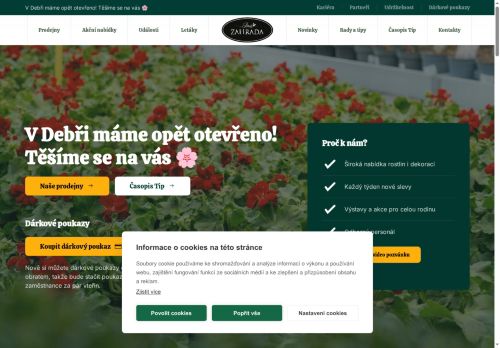 JINÁ ZAHRADA s.r.o. nabízí práci na pozici Pokladní v obci Mladá Boleslav