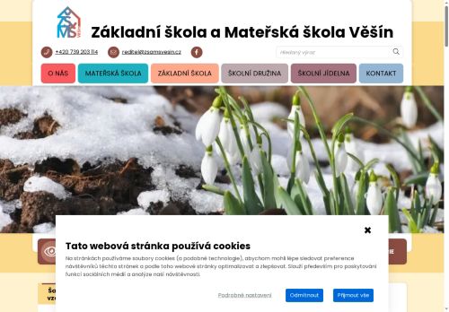 Základní škola a Mateřská škola Věšín, okres Příbram nabízí práci na pozici Učitel v obci Věšín