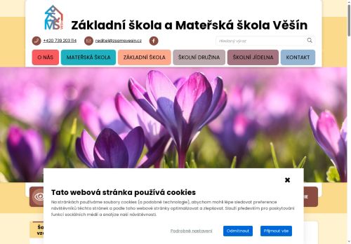 Základní škola a Mateřská škola Věšín, okres Příbram nabízí práci na pozici Učitel v obci Věšín