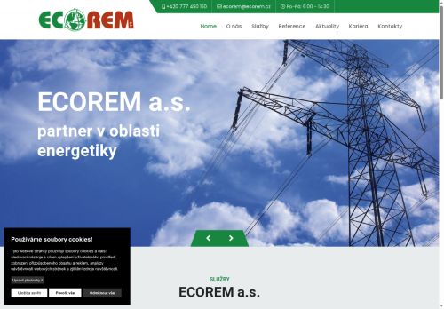 ECOREM a.s. nabízí práci na pozici POMOCNÝ DĚLNÍK (M/Ž) v obci Jemnice