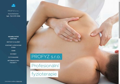 Zobrazit webové stránky PROFYZ s.r.o., Fyzioterapeutická ordinace Brandýs nad Labem-Stará Boleslav