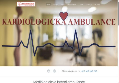 Zobrazit webové stránky Kardiologická a interní ambulance - MUDr. Jiří Krupička, Ph.D.