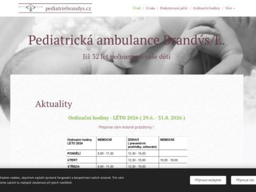Pediatrická ambulance Brandýs/L.  - MUDr. Eva Vitoušová