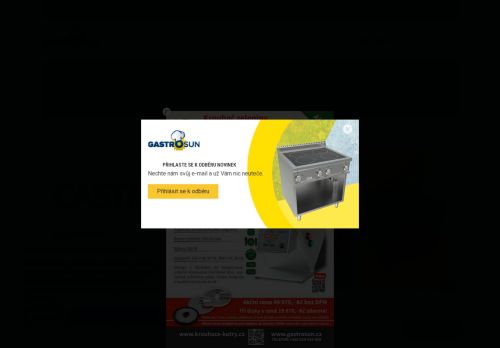 Zobrazit webové stránky Gastrosun, s.r.o.