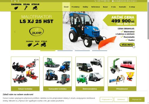 Zahrada-Dílna-Stroje s.r.o. nabízí práci na pozici Řidič/ka osobních a dodávkových automobilů v obci Dobřany